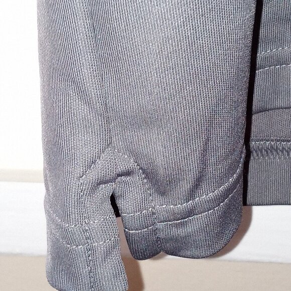 Under Armour HeatGear PSFCA Big 33 Grey Polo Shirt S Loose Fit Embroidered Logo - Picture 7 of 9